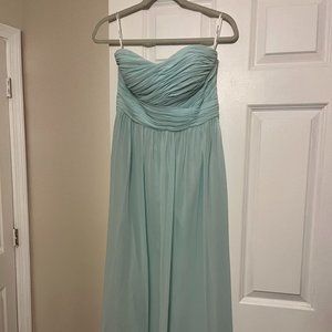 Donna Morgan Strapless Sweetheart Bridesmaid Dress Size 8